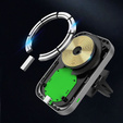 Uchwyt Samochodowy z Magsafe Ładowarka Indukcyjna do iPhone 12/13/14/15/16/17 Pro/Plus/Max