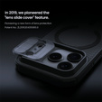 Etui Nillkin dla iPhone 17 Pro, CamShield Pro Magnetic, do MagSafe - czarne