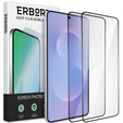 2x Szkło Hartowane do Samsung Galaxy S25 Edge, ERBORD 3D pełne, szybka na cały ekran