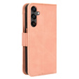 Etui z klapką do Samsung Galaxy A25 5G, Card Slot, różowe