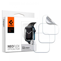 3x Folia Ochronna SPIGEN Neo Flex HD do Apple Watch 7/8/9 45MM (3 sztuki)