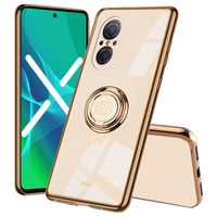 Etui do Huawei Nova 9 SE, Electro Ring, różowe