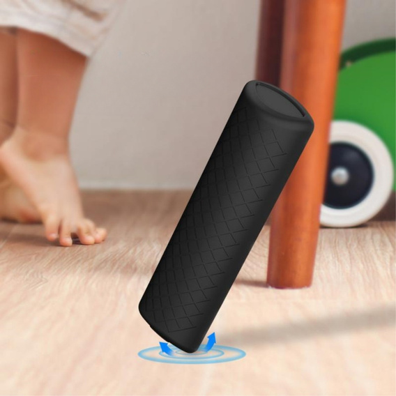 Silikonowa Obudowa do Amazon Alexa Voice Remote 3 Gen, Czarna