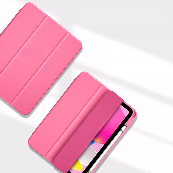 Etui do iPad 11" 2025 A16 (11 gen.) / iPad 10.9" 2022 (10 gen.), Smartcase, różowe