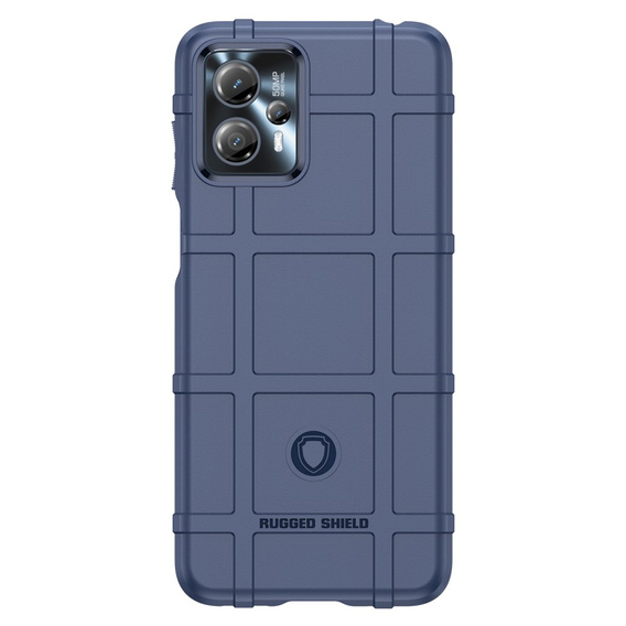 Etui do Motorola Moto G13 / G23, Rugged Shield, niebieskie