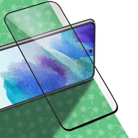 Szkło hartowane 5D Full Glue Smart Palm do Samsung Galaxy S21 FE