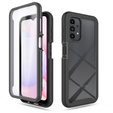 Etui do Samsung Galaxy A13 4G, Shockproof, z folią, czarne