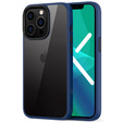 Etui do iPhone 13 Pro, ERBORD Hybrid Case, niebieskie
