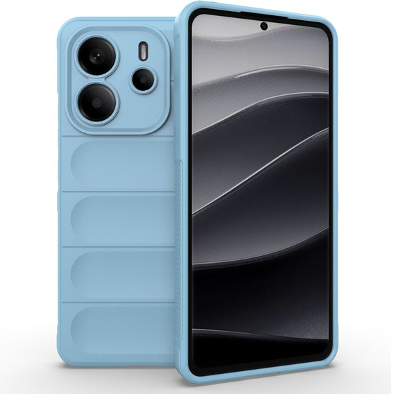 Etui do Xiaomi Redmi Note 14 4G, Gaming Shockproof, niebieskie