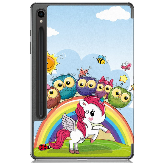 Etui do Samsung Galaxy Tab S9, Smartcase Hybrid z miejscem na rysik, sweet animals