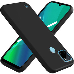 Etui do Realme C21Y / C25Y, Silicone Lite, czarne