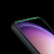 Etui do Samsung Galaxy A25 5G, Fusion, przezroczyste / czarne + Szkło 9H