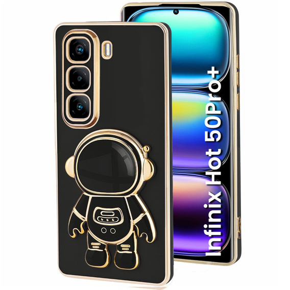 Etui do Infinix Hot 50 Pro+ 4G, Astronaut, czarne