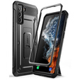 Etui Supcase do Samsung Galaxy S22, Unicorn Beetle Pro, czarne + klips do paska