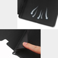 Etui do iPad 10.2" 2021/2020/2019 (9/8/7 gen.), Business Card and Pen Slot, czarne