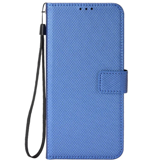 Etui z klapką do Samsung Galaxy M55 5G, Wallet Smart Magnet, niebieskie