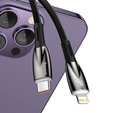 Baseus Glimmer – kabel USB‑C do Lightning 20 W 2 m - czarny