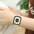 Etui Silikonowe do Apple Watch 7/8/9 41mm, matowe czarne