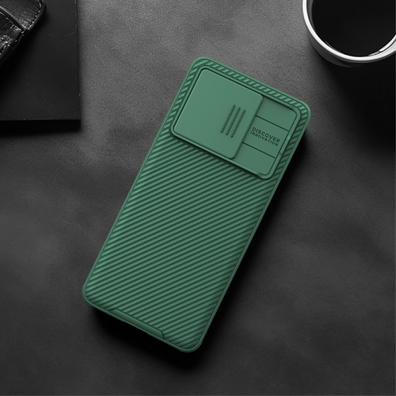 Etui do Xiaomi 13T / 13T Pro, pancerne Nillkin, CamShield Pro, Zielone