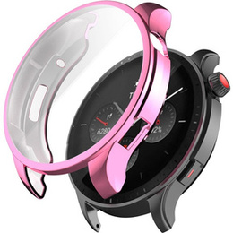 2w1 Etui z osłoną na ekran do Amazfit GTR 4 46mm, Różowe