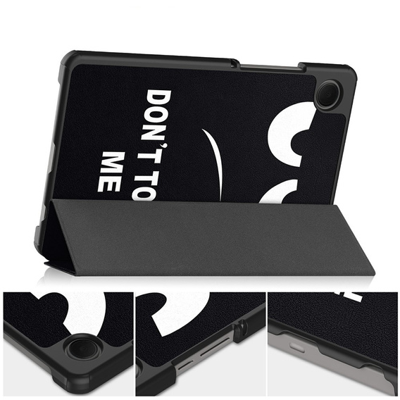 Etui do Samsung Galaxy Tab A11/A9, Smartcase, Don't Touch Me