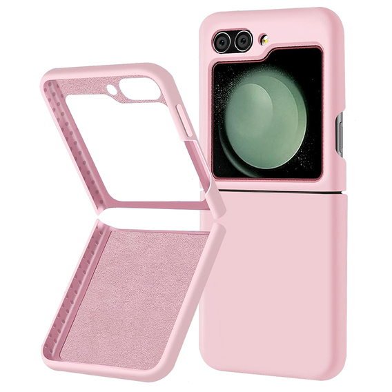 Etui Silikonowe do Samsung Galaxy Z Flip5 5G, różowy