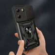 Etui pancerne do ZTE Blade A54, CamShield Slide, czarne