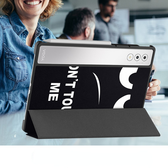 Etui do Lenovo Yoga Tab Plus 12,7", Smartcase, don't touch me