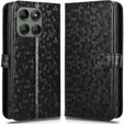 Etui z klapką do Motorola Edge 60 Pro, Wallet Rhombus, czarne