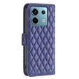 Etui z klapką do Xiaomi Redmi Note 13 Pro 5G, Wallet, BINFEN COLOR, niebieskie
