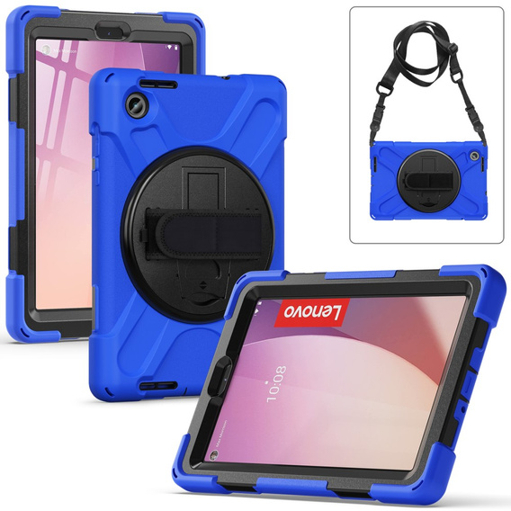 Etui do Lenovo Tab M8 Gen 4 TB-300FU, Pancerne Ochronne, Niebieskie