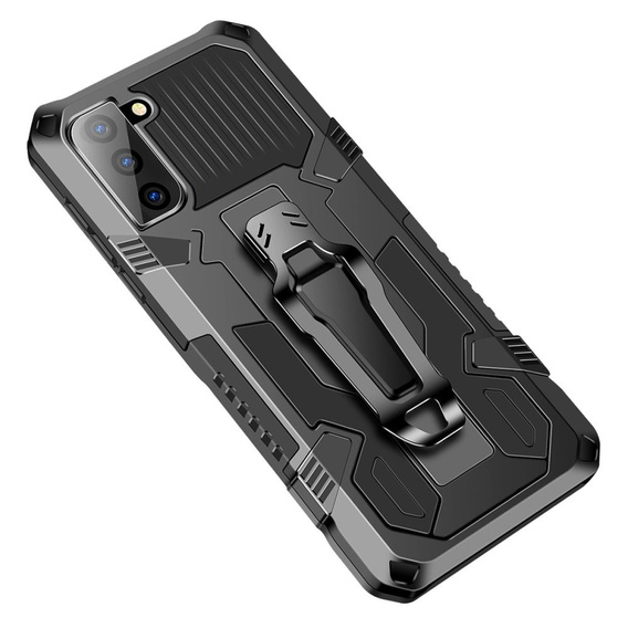 Etui Hybrid KickStand do Samsung Galaxy S21 FE, Black