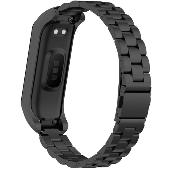 Stalowa Bransoleta do Samsung Galaxy Fit 2 SM-R220, Czarna