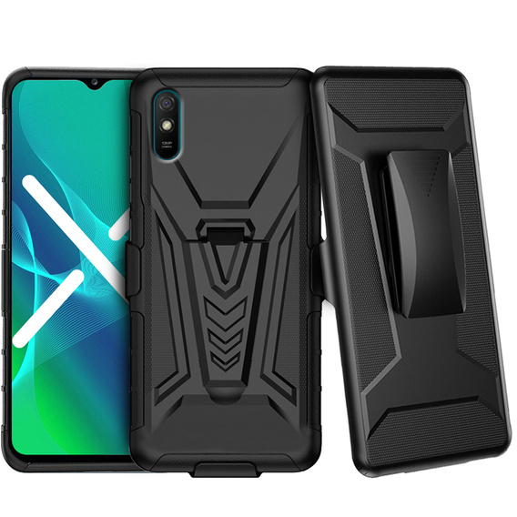 Etui Heavy Duty Hybrid do Xiaomi Redmi 9A, Black
