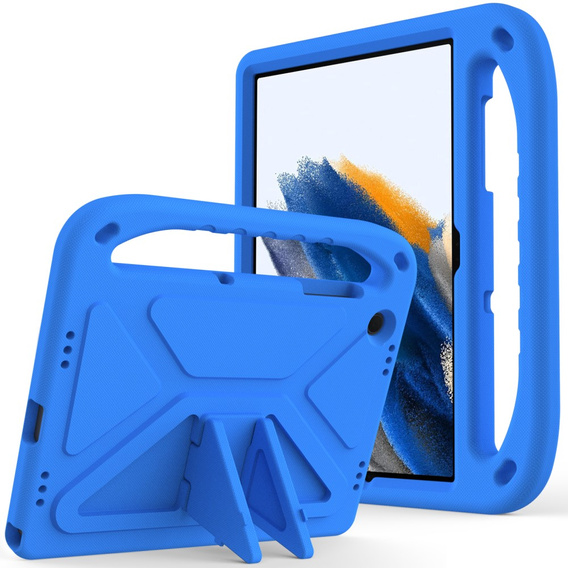 Etui dla dzieci do Samsung Galaxy Tab A9+, dziecięce z uchwytem, Niebieskie