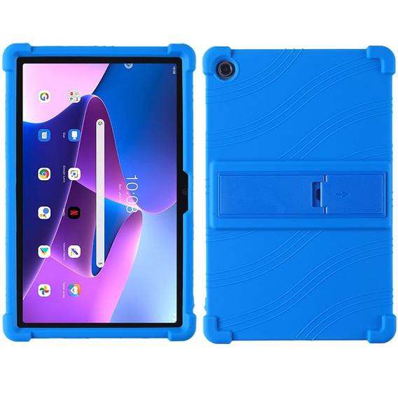 Etui silikonowe do Lenovo Tab M10 Plus 10.6 Gen 3 TB-125F TB-128F, Impact, pancerne, granatowe
