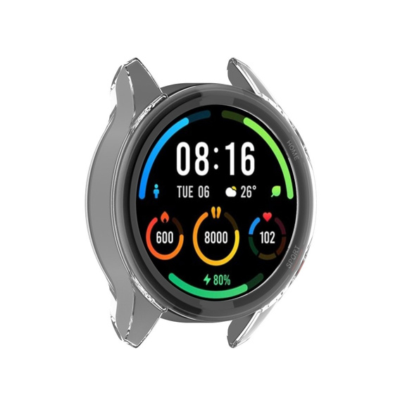 Etui TPU Frame do Xiaomi Mi Watch Color Sport, Przezroczysty