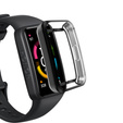 2w1 Etui z osłoną na ekran do Huawei Band 6/7, Czarne