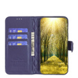 Etui z klapką do Infinix Hot 40i, Wallet, BINFEN COLOR, niebieskie