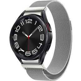 Bransoleta do Samsung Galaxy Watch 4/5/6/7/FE 40/42/43/44/45/46/47mm, Srebrna