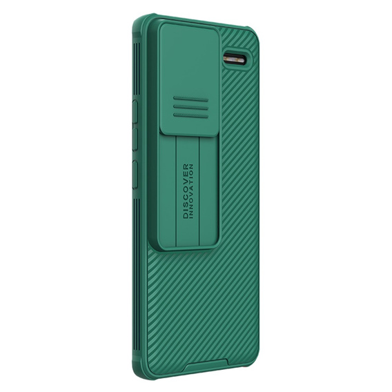 Etui do Xiaomi Redmi Note 13 Pro+, pancerne Nillkin, CamShield Pro, zielone