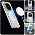 Etui do Xiaomi Redmi Note 14 Pro 5G / Poco X7 5G, Fusion Hybrid, do MagSafe, przezroczyste