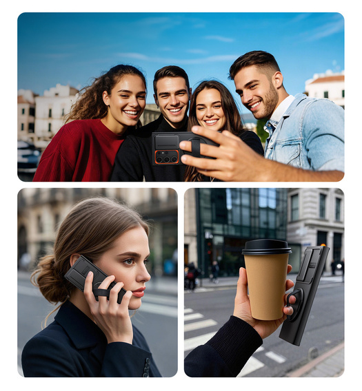 Etui do Samsung Galaxy S24 Ultra, Suritch, czarne