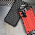 Etui do Huawei P Smart 2021, Obudowa TECH ARMOR Case, Czerwone