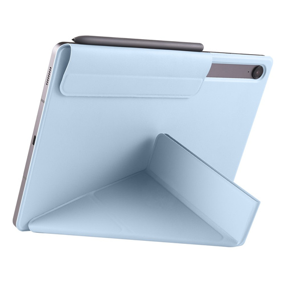 Magnetyczne etui origami do Samsung Galaxy Tab S10 Lite / S10 FE / S9 FE / S9 – baby blue