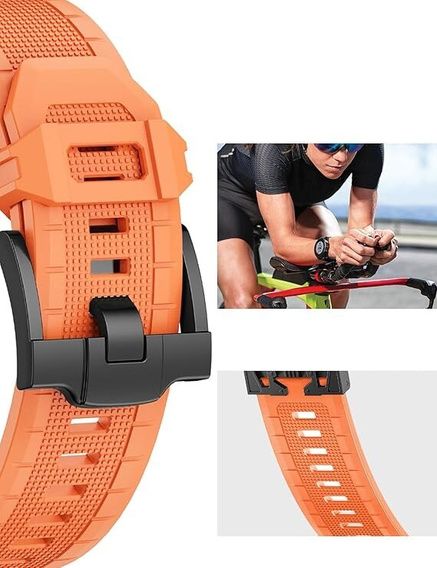 Pasek do Samsung Galaxy Watch Ultra 47mm (2025 / 2024), Pomarańczowy