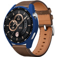 2w1 Etui + Szkło hartowane do Huawei Watch GT 3 46mm, Granatowe