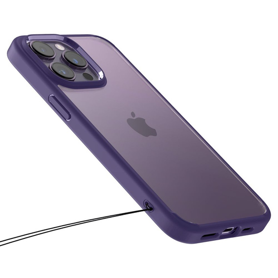 Etui Spigen do iPhone 14 Pro, Ultra Hybrid, fioletowe