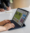 Etui z klawiaturą do iPad 11" 2025 A16 (11 gen.) / iPad 10.9" 2022 (10 gen.), Dexnor Magnetic Keyboard Touchpad, niebieskie
