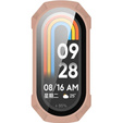 2w1 Etui + Szkło Hartowane do Xiaomi Smart Band 10 / 9 / 8, Różowe